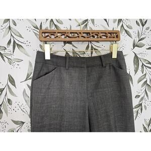 Saks Fifth Ave Pants Gray Womens Size 4 Virgin Wool